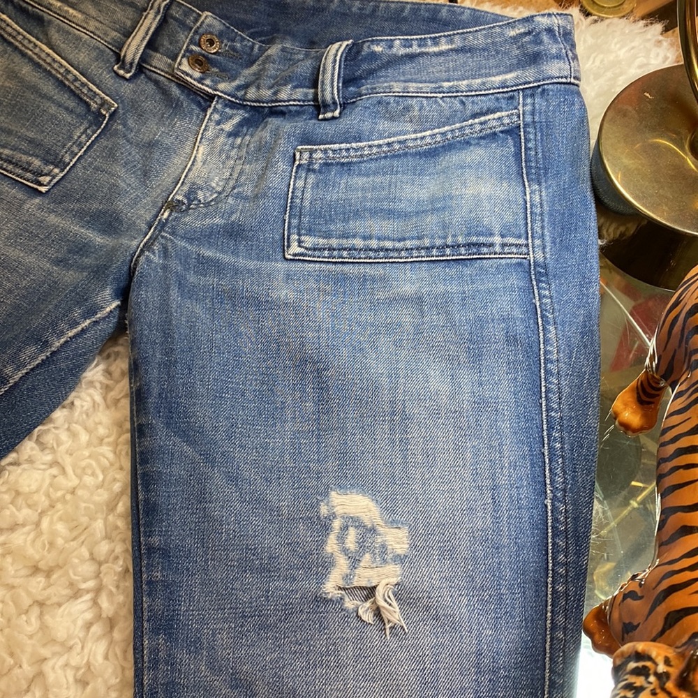 Diesel, D-HUSH Distressed, Low Waist, Sexy Fit, Jeans, Pants - Picture 9 of 14